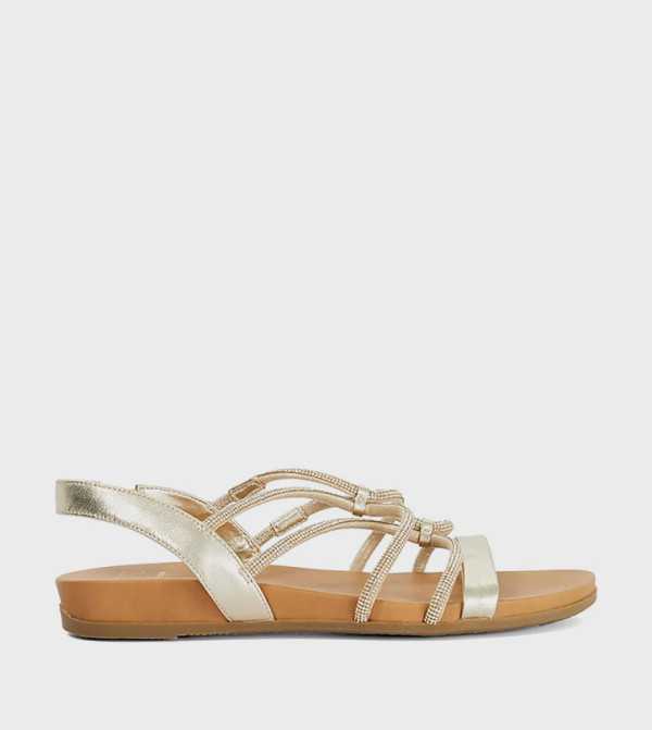 ديون لندن  heatwave-ready-w - ذهبي Flat Sandals