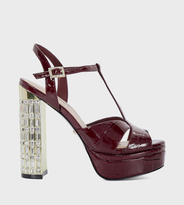 ديون لندن  أحذية - أحمر كعب