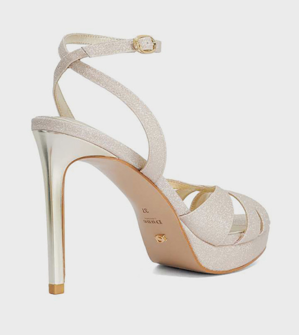 Dune London pre-dune-london-launch - Gold Heels