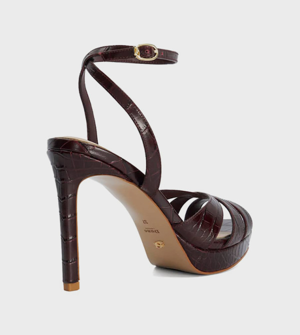 Dune London  Stilettos - Burgundy Stilettos