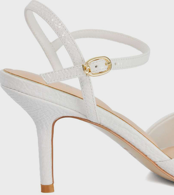 Dune London Heels - White Heels