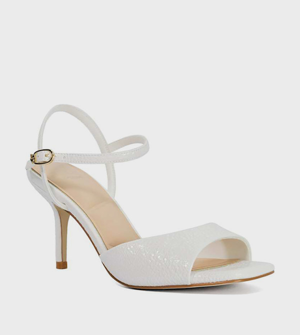 Dune London Heels - White Heels