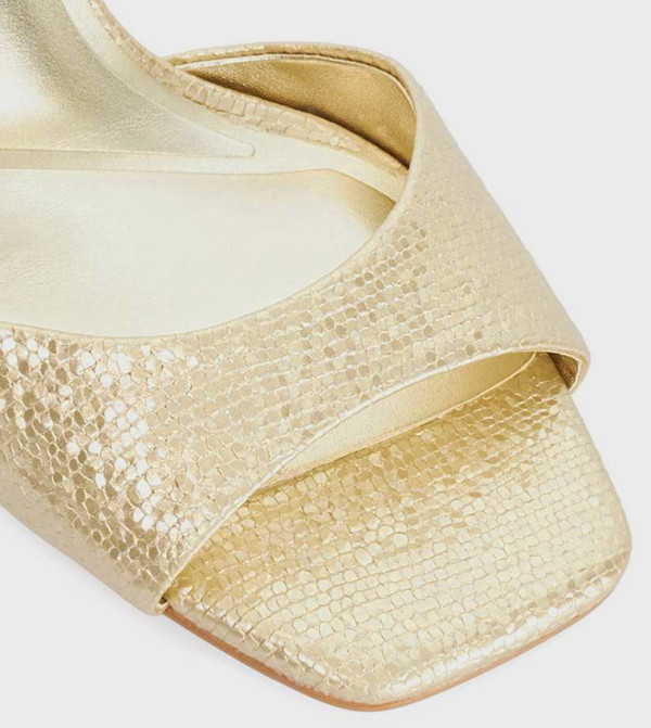 Dune London  Heels - Gold Heels