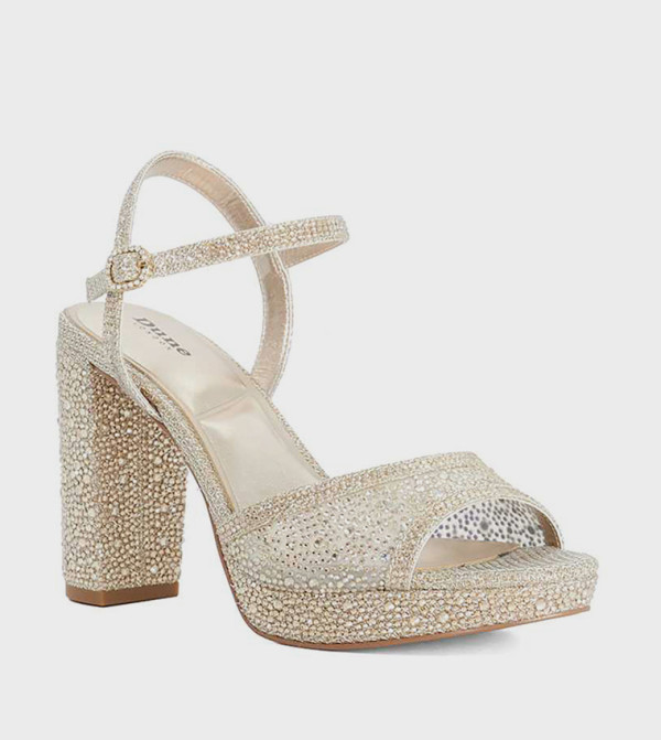 Dune London pre-dune-london-launch - Gold Heels