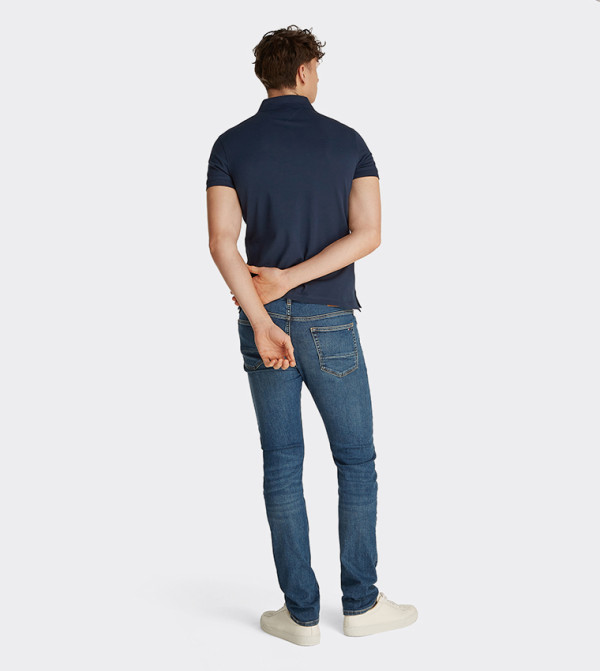 Tommy Hilfiger  T-Shirts - NAVY BLUE Polo T-shirts