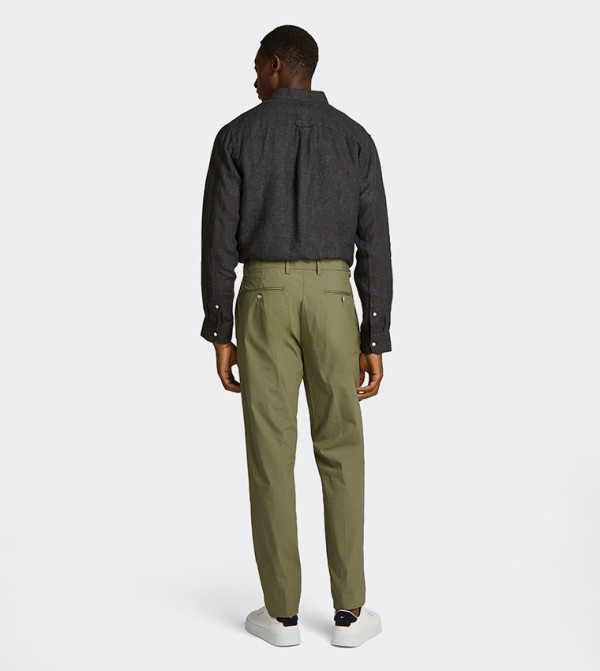 Tommy Hilfiger  Formal Pants - Green Formal Pants