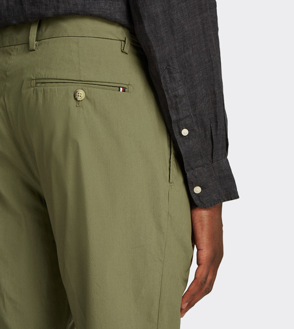 Tommy Hilfiger  Formal Pants - Green Formal Pants