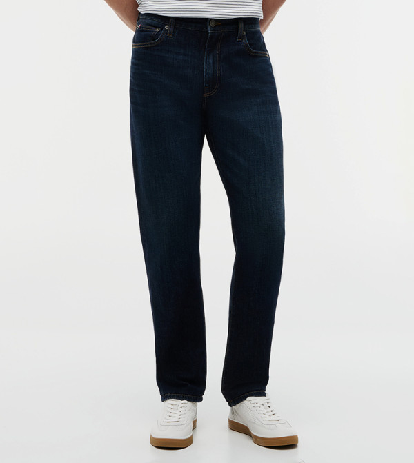 تومي هيلفيغر تومي هيلفيغر - كحلي Straight Jeans