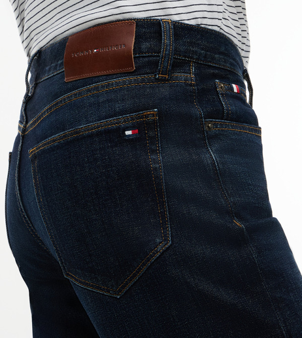 تومي هيلفيغر تومي هيلفيغر - كحلي Straight Jeans
