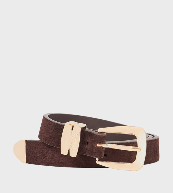 ديون لندن  أحزمة - بني  Leather Belts