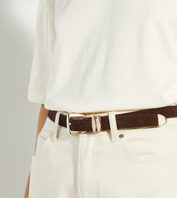 ديون لندن  أحزمة - بني  Leather Belts