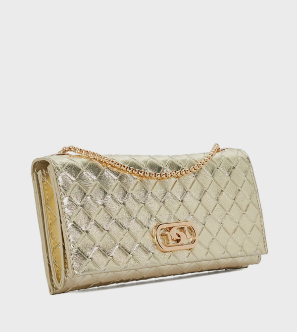 Dune London  Bags - Gold Cross Body Bags