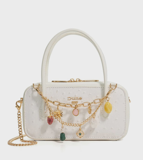 Dune London - White Handheld Bags