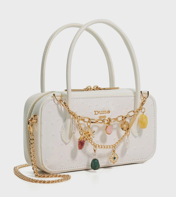 Dune London - White Handheld Bags