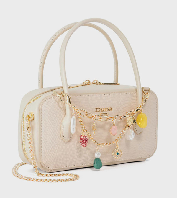 Dune London - Cream Handheld Bags