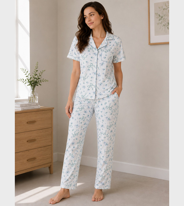 Victor and Jane  Sleepwears & Loungewears - Multi Pyjama Set
