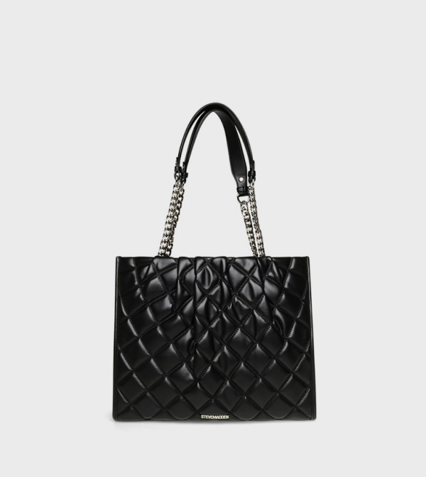 ستيف مادن  حقائب توت - أسود حقائب يد كبيرة