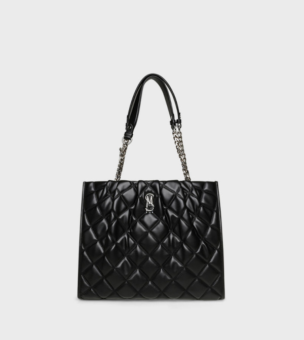 ستيف مادن  حقائب توت - أسود حقائب يد كبيرة