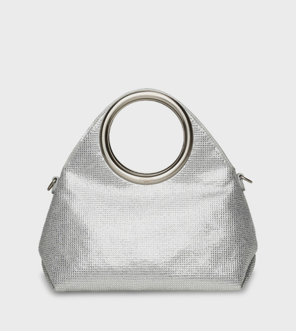 Steve Madden Steve Madden - Silver Handheld Bags