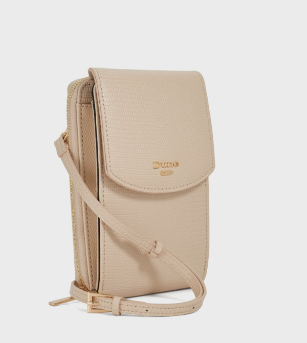 Dune London  Bags - Beige Cross Body Bags