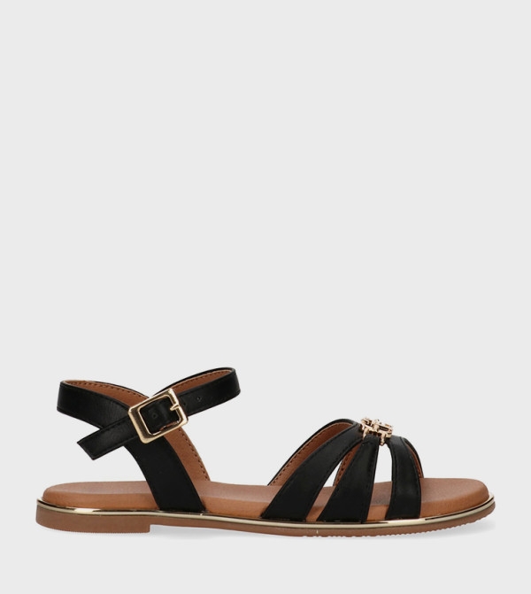 Tommy Hilfiger  Sandals - BLACK Flat Sandals