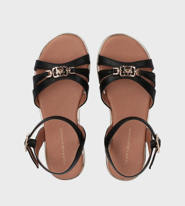 Tommy Hilfiger  Sandals - BLACK Flat Sandals