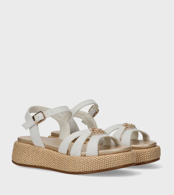 Tommy Hilfiger Heel Sandals - White HEEL SANDALS