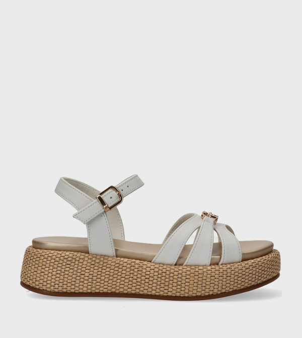 Tommy Hilfiger Heel Sandals - White HEEL SANDALS