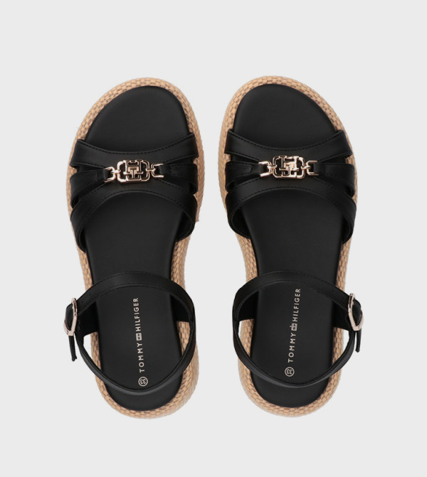 تومي هيلفيغر  أحذية كعب - أسود HEEL SANDALS