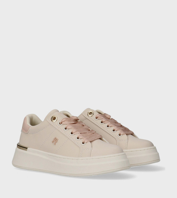 Tommy Hilfiger Footwear - Beige Low Top