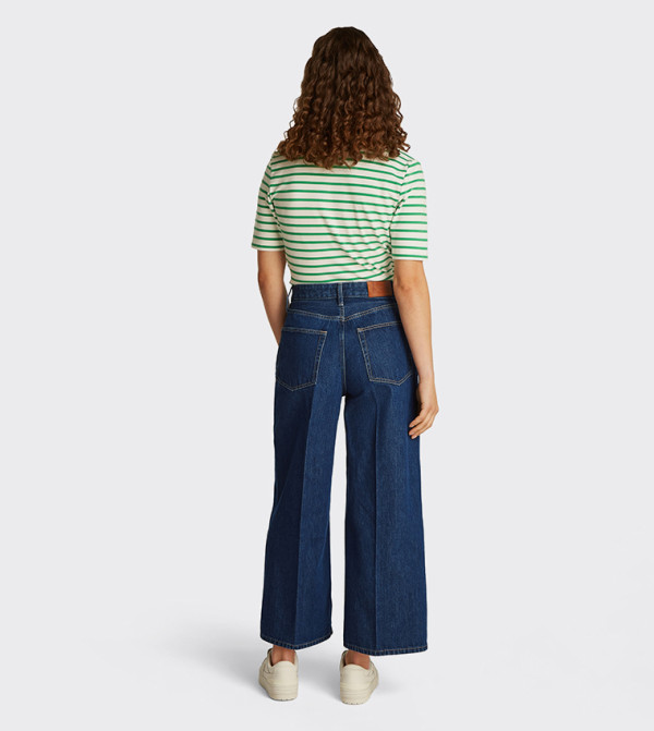 تومي هيلفيغر  baggy-denim-edit - أزرق غامق  Wide Leg Jeans