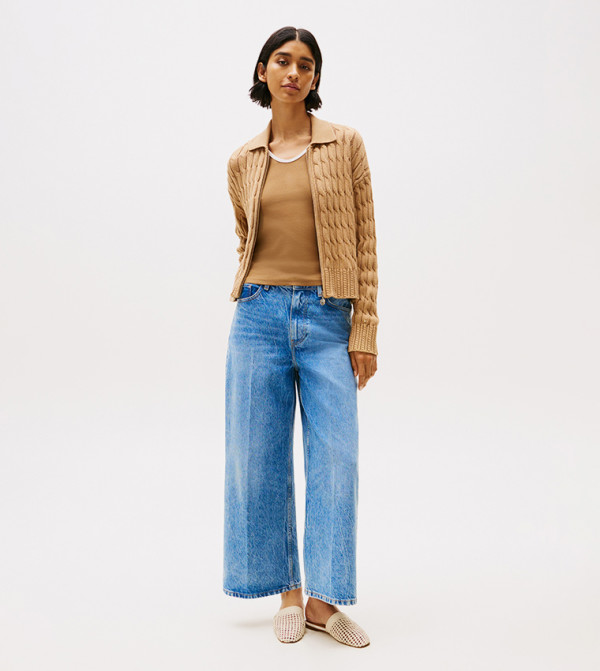 تومي هيلفيغر  baggy-denim-edit - أزرق Wide Leg Jeans