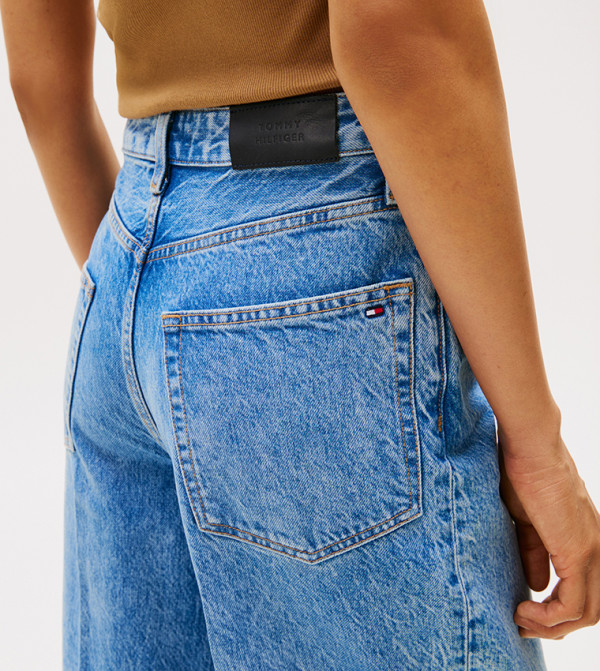 تومي هيلفيغر  baggy-denim-edit - أزرق Wide Leg Jeans
