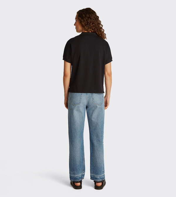 Tommy Hilfiger Tommy Hilfiger - Black Polo T-shirts
