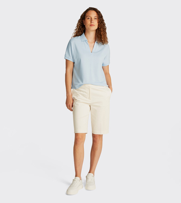 Tommy Hilfiger  Polo T-Shirts - Light Blue Polo T-shirts
