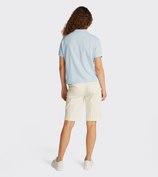 Tommy Hilfiger  Polo T-Shirts - Light Blue Polo T-shirts