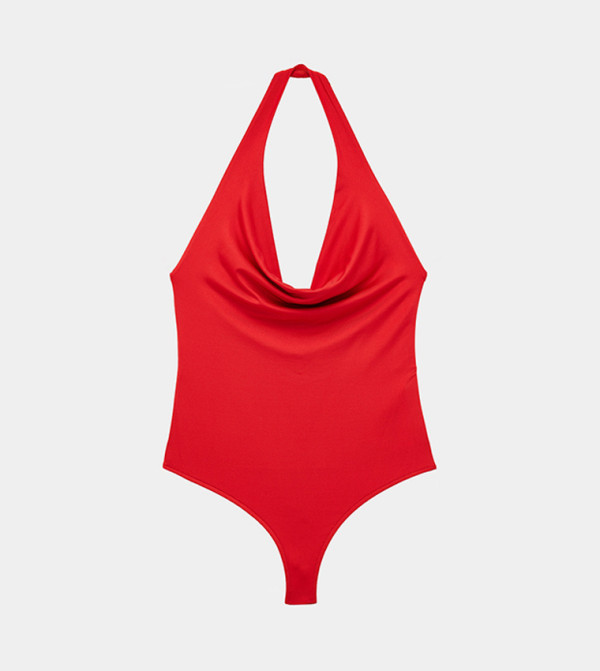 Koton  Bodysuit - Red Bodysuit