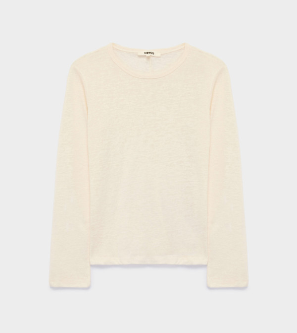 كوتون caution-hottest-deals-om - بيج Casual Tops
