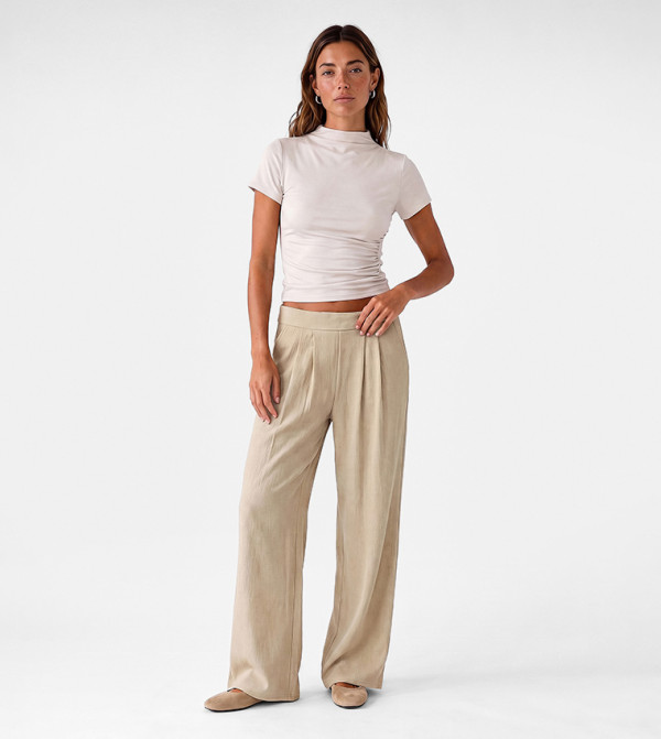 Koton  Palazzo - Beige Palazzos