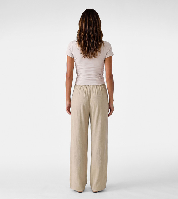 Koton  Palazzo - Beige Palazzos