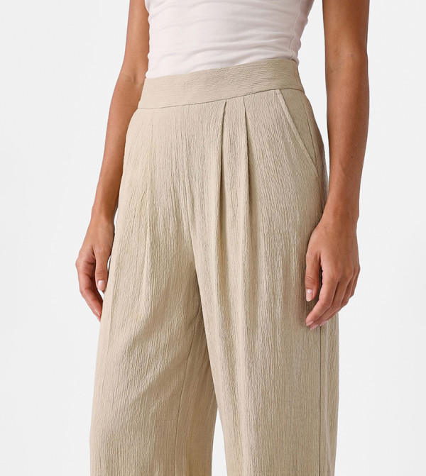 Koton  Palazzo - Beige Palazzos