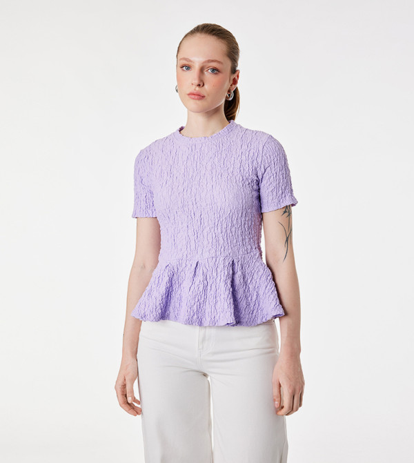 Koton - Lilac Casual Tops