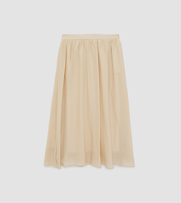 Koton  Clothing - Light Brown Midi Skirts