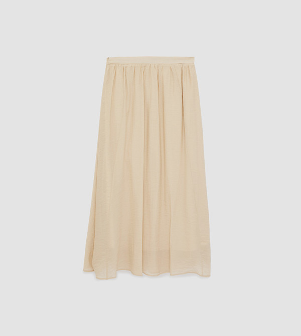 Koton  Clothing - Light Brown Midi Skirts