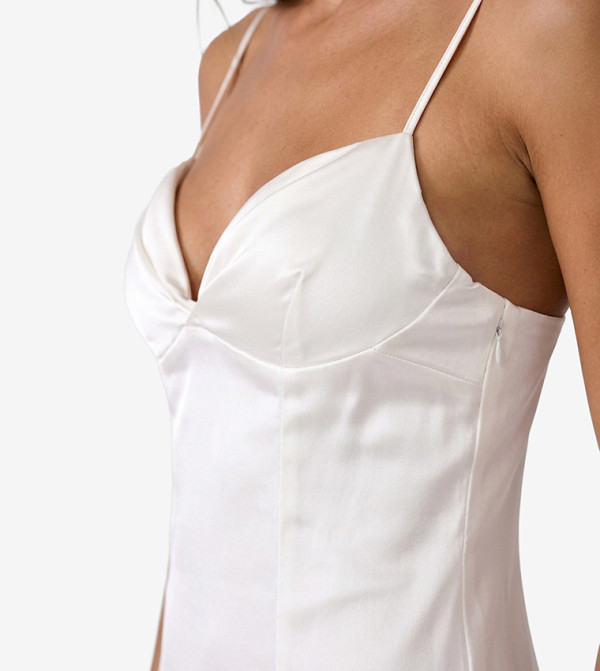 Koton  Mini Dresses - Off White Mini Dresses