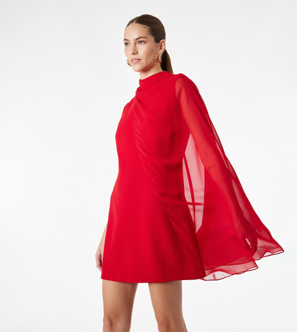 Koton  Mini Dresses - Red Mini Dresses