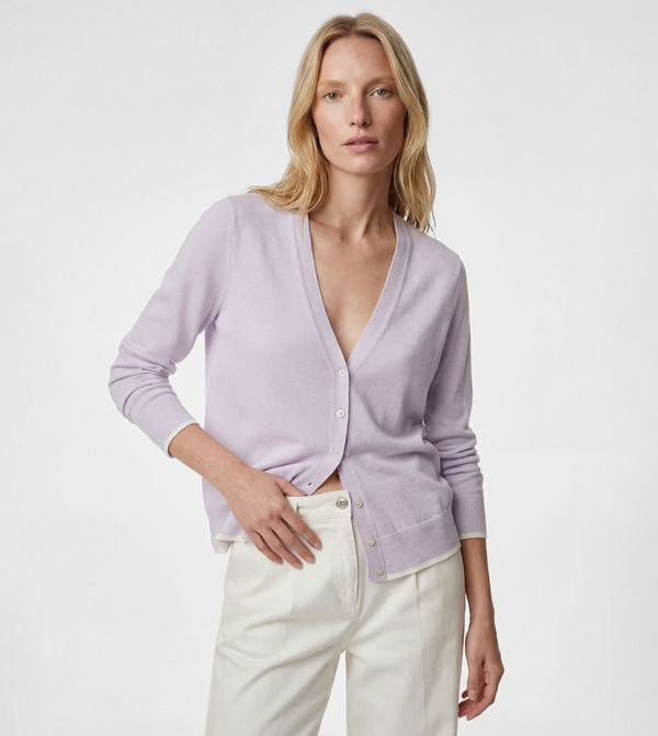 Koton  Cardigans - Lilac Cardigans
