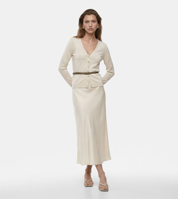 Koton  Cardigans - Beige Cardigans
