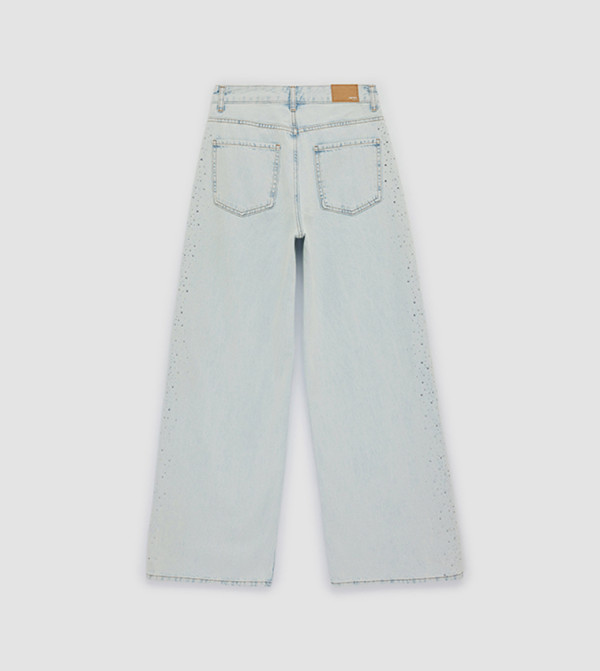 Koton  Jeans - Indigo Wide Leg Jeans