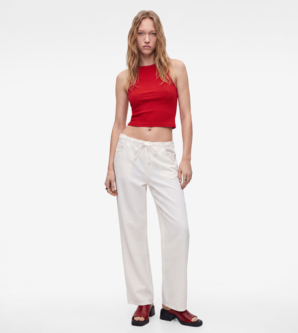 Koton  Casual Pants - Off White Casual Pants
